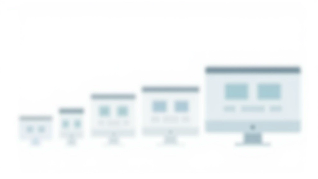 Diagramma visivo di come clamp scala da minimo a massimo su diversi viewport, con frecce che mostrano il ridimensionamento fluido