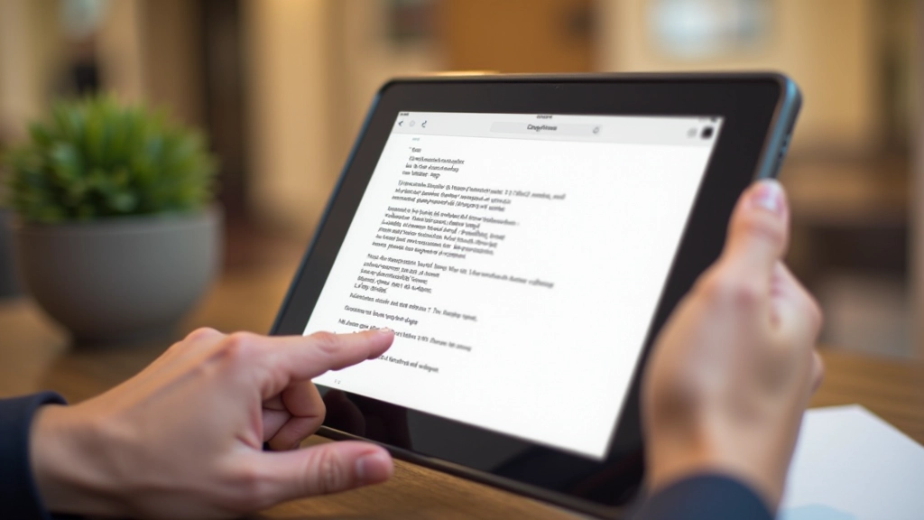 Tablet mostrando layout a due colonne con spazio equilibrato tra testo e immagini, viewport 768 pixel