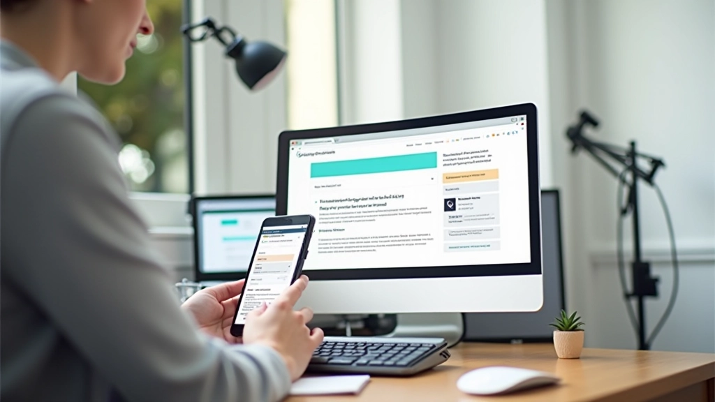 Testo che scala fluentemente da mobile a desktop mostrando tipografia responsiva con clamp CSS